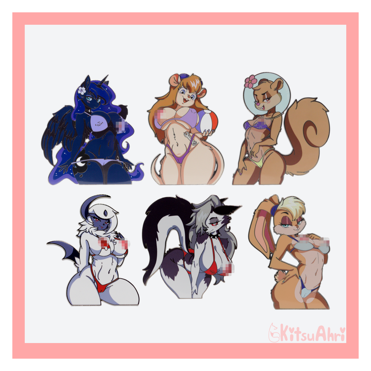 Anthro Beach Babes Vol. 1 Kickstarter (Extras)